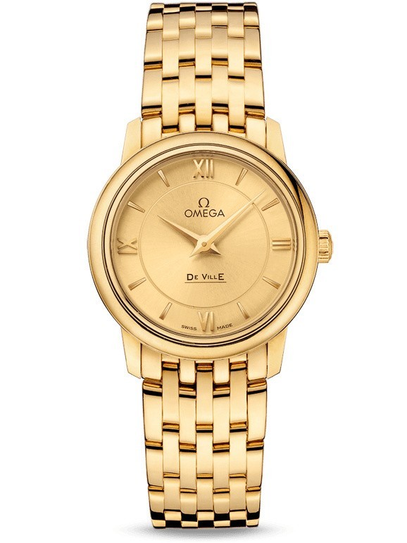 AAA Replica Omega De Ville Prestige 27.4mm Ladies Watch 424.50.27.60.08.001